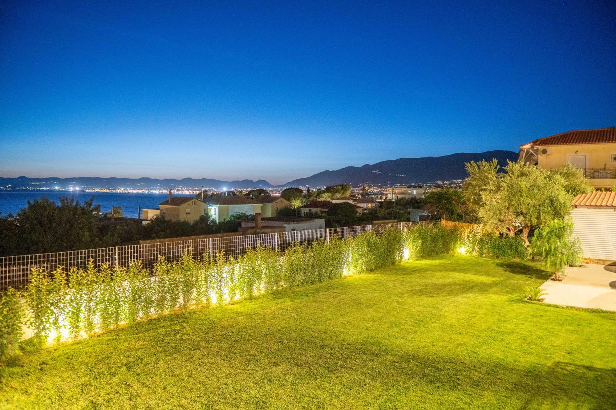 カラマタ Thea Seaview Luxury Livingヴィラ エクステリア 写真