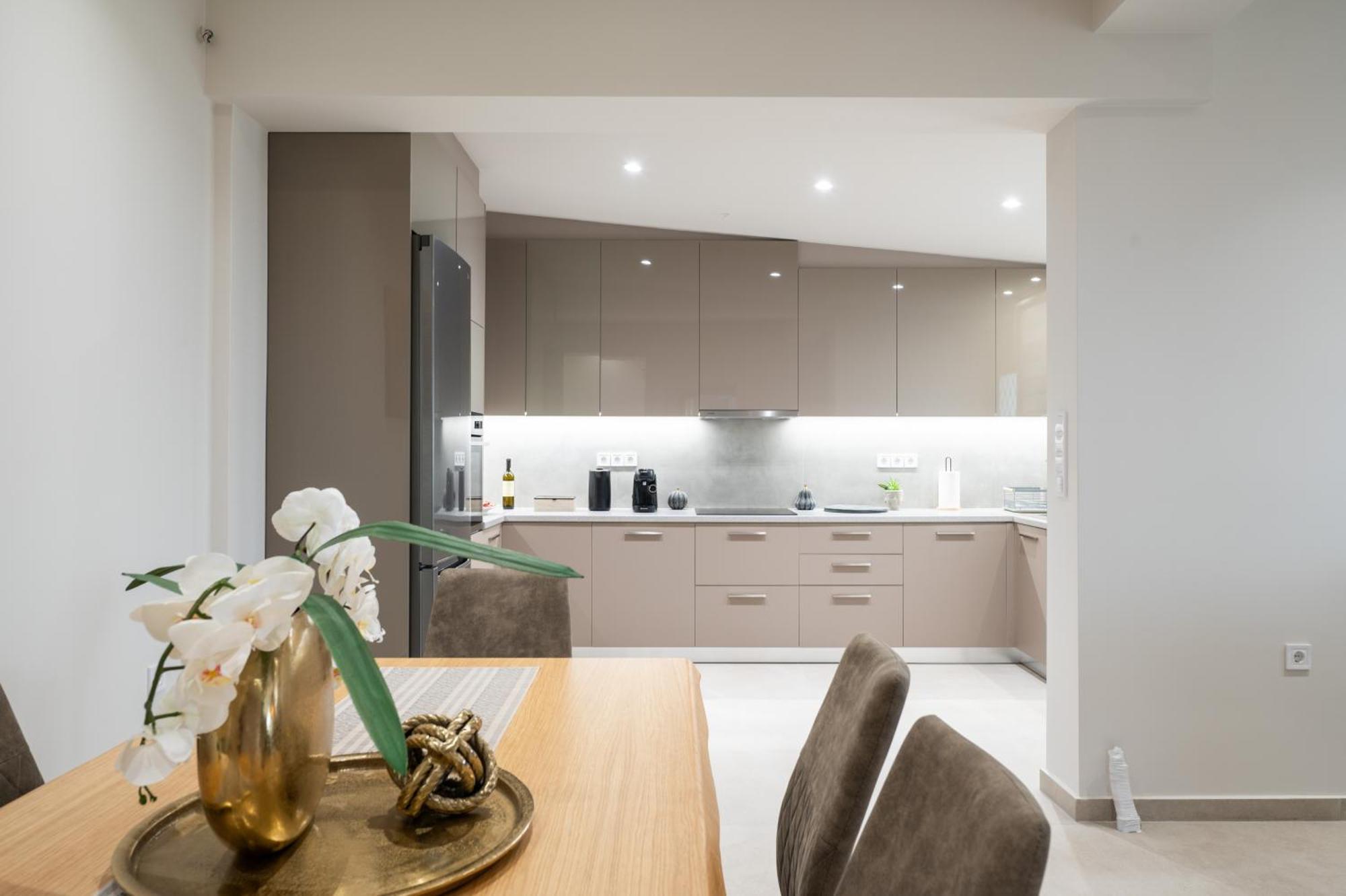 カラマタ Thea Seaview Luxury Livingヴィラ エクステリア 写真