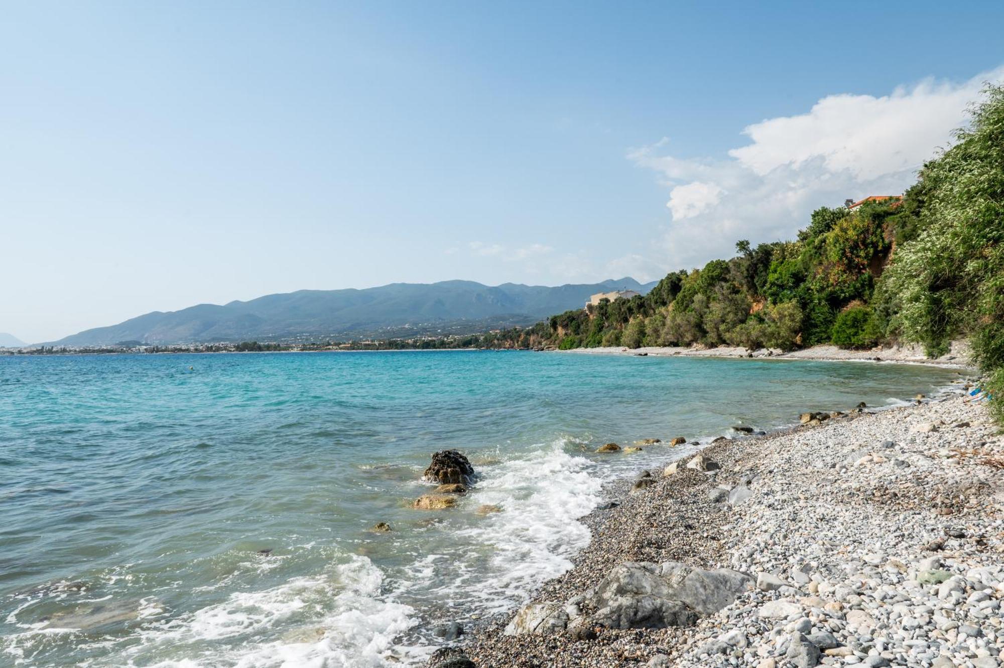 カラマタ Thea Seaview Luxury Livingヴィラ エクステリア 写真